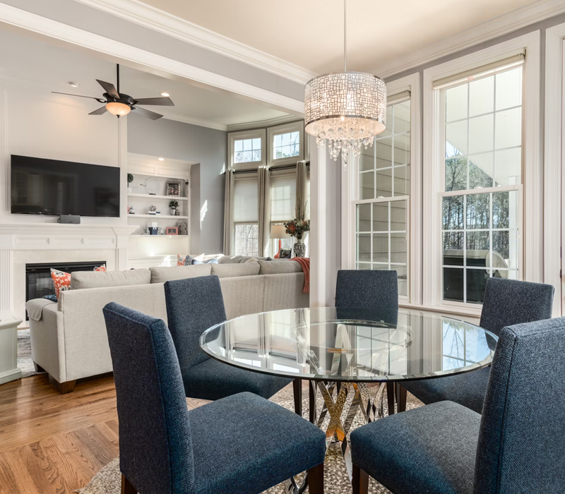 Beautiful interior design in central florida home