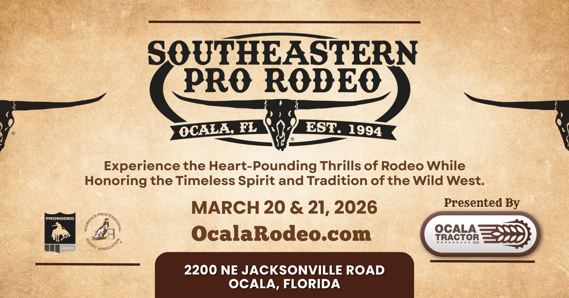 Southeastern Pro Rodeo 2026 Ocala Florida