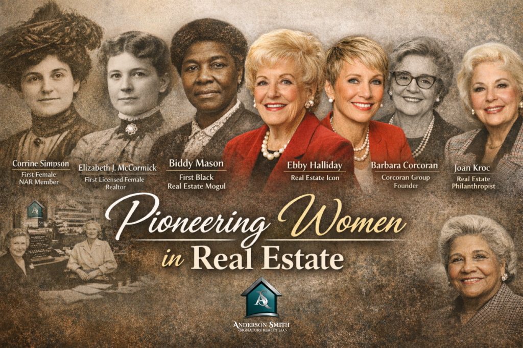 Womens History Month - Women in Real Estate History - Anderson Smith Signature Realty